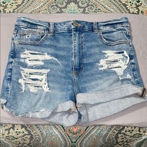 American Eagle Distressed Denim Shorts